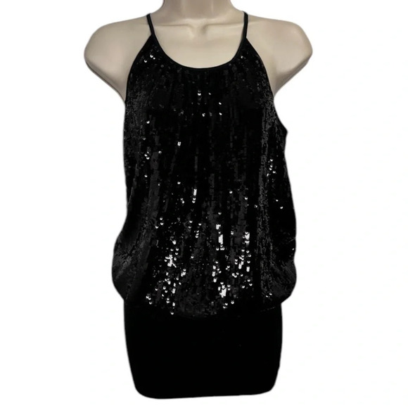 Bebe sequin mini dress size xs in excellent condition - Picture 3 of 5